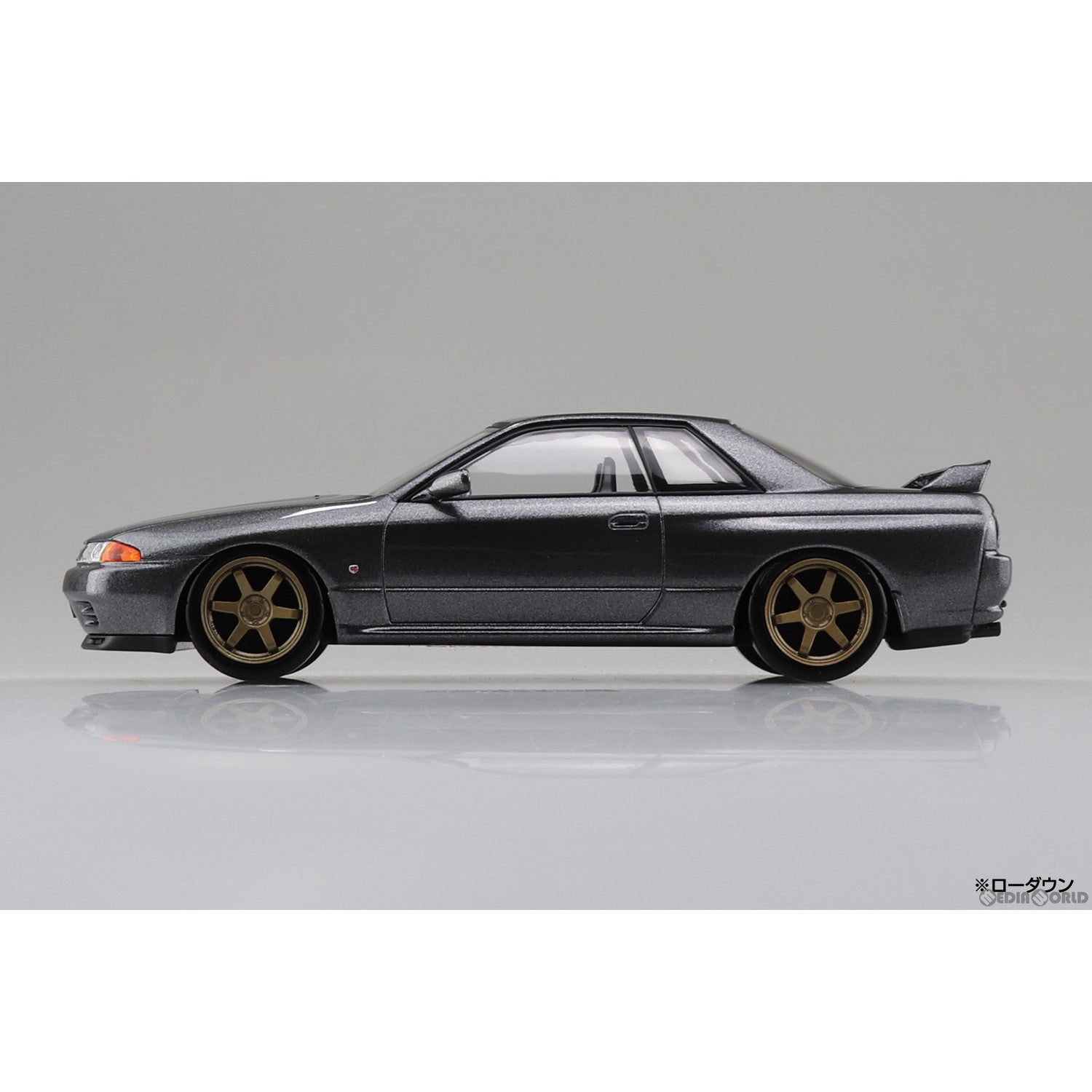 【新品即納】[PTM] ザ・スナップキット No.14-SP1 1/32 ニッサン R32スカイラインGT-R カスタムホイール(ガングレーメタリック) プラモデル(066348) アオシマ(20230715)