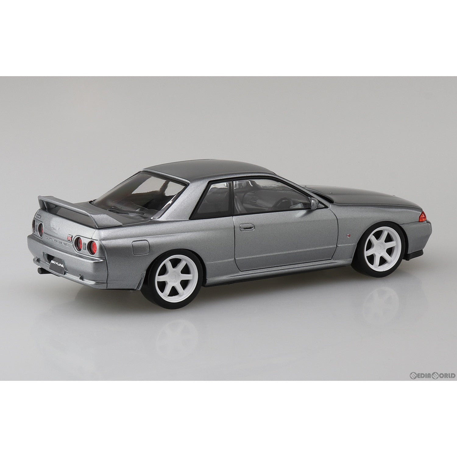 【新品即納】[PTM] ザ・スナップキット No.14-SP4 1/32 ニッサン R32スカイラインGT-R カスタムホイール(スパークシルバー) プラモデル(066379) アオシマ(20230715)