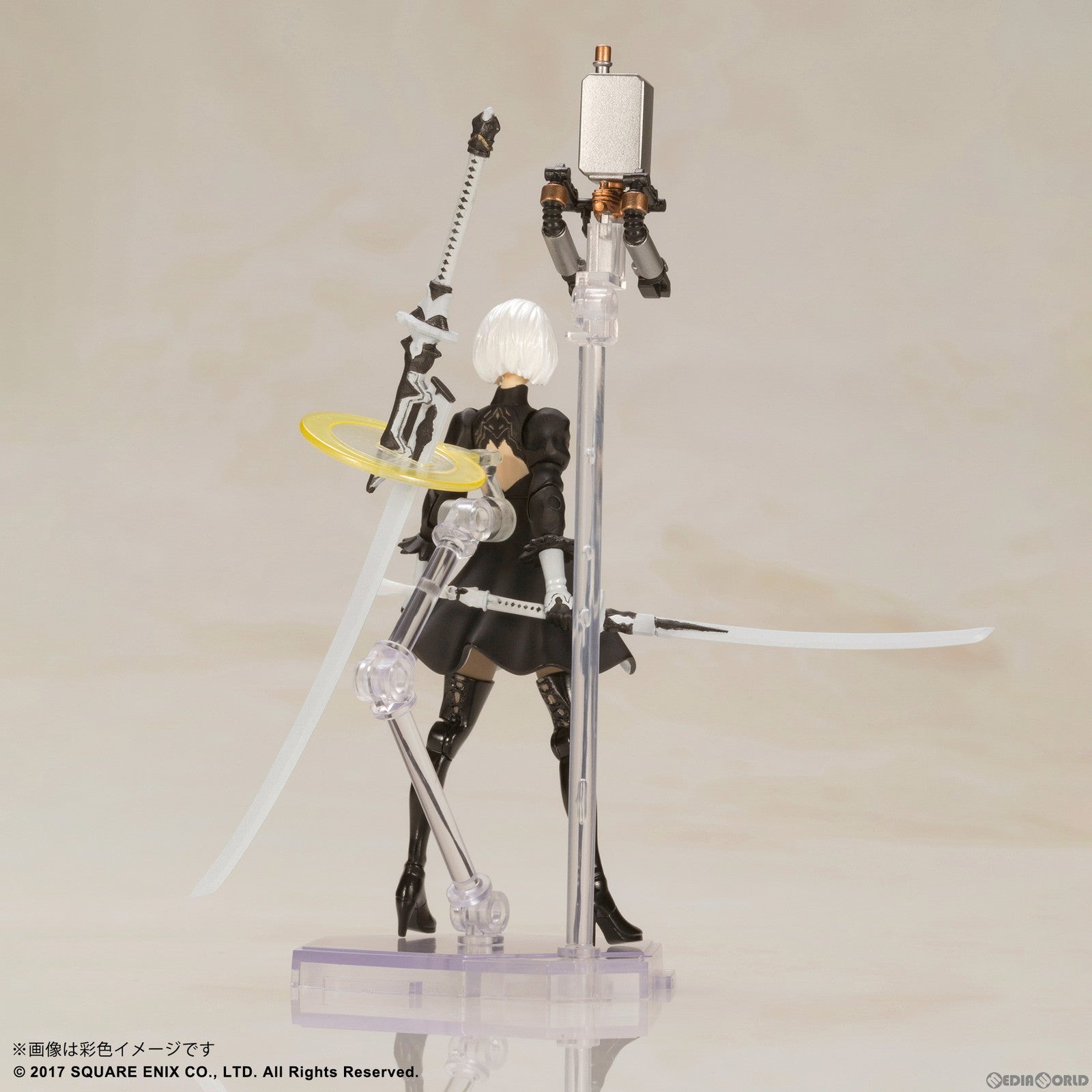【新品即納】[PTM] 2B&9S NieR:Automata(ニーア オートマタ) プラスチックモデルキット プラモデル スクウェア・エニックス(20231028)