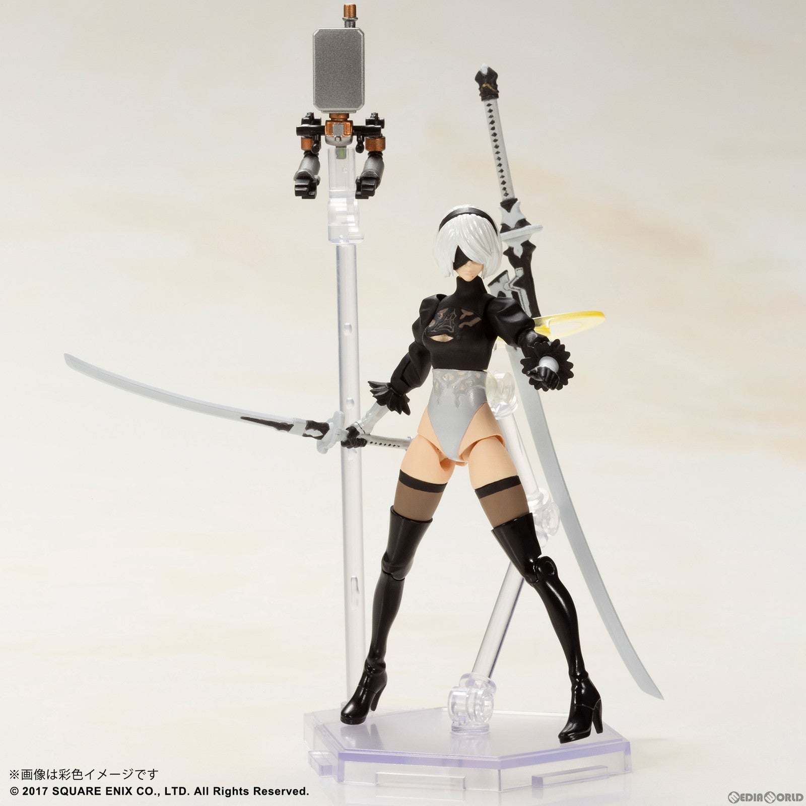 新品即納】[PTM]2B&9S NieR:Automata(ニーア オートマタ) プラスチックモデルキット プラモデル スクウェア・エニックス