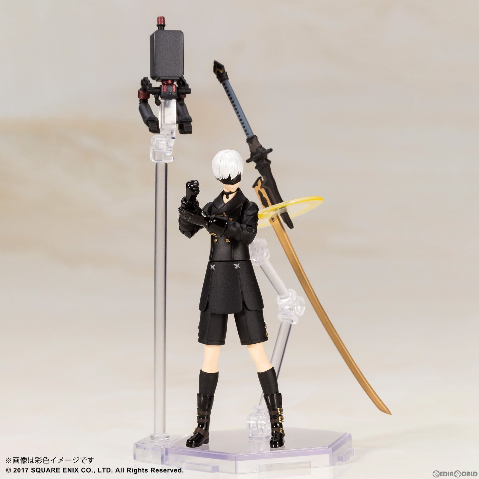 【新品即納】[PTM] 2B&9S NieR:Automata(ニーア オートマタ) プラスチックモデルキット プラモデル スクウェア・エニックス(20231028)