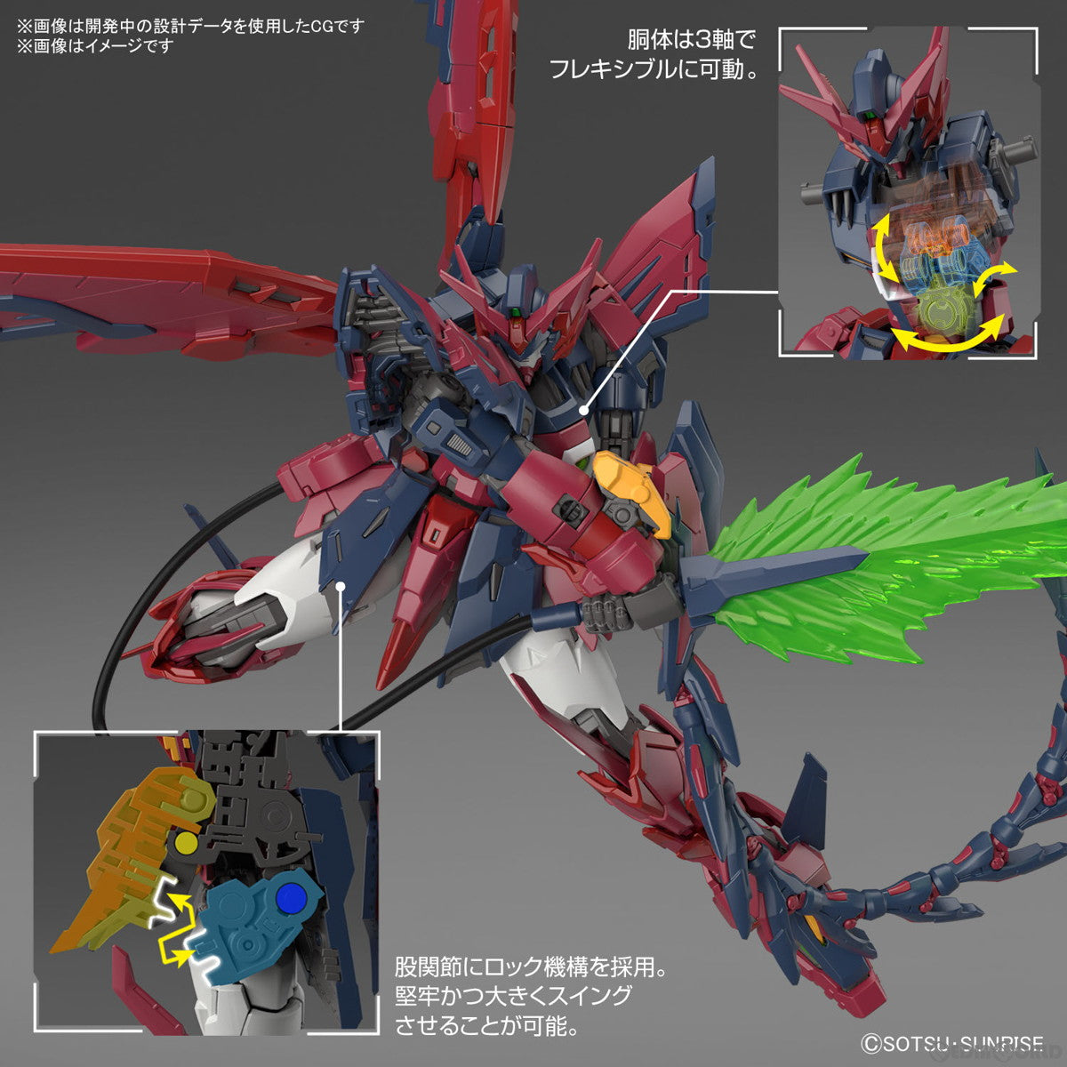 【新品即納】[PTM](再販)RG 1/144 OZ-13MS ガンダムエピオン 新機動戦記ガンダムW(ウイング) プラモデル(5065442) バンダイスピリッツ(20240926)