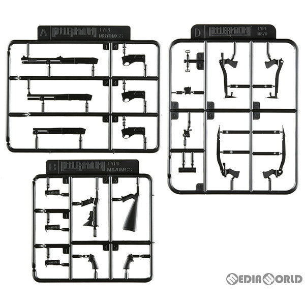 【新品即納】[PTM] ディスプレイカード付属 LittleArmory(リトルアーモリー) LABH05 1/12 「バイオハザード:デスアイランド」ウエポンズ3 プラモデル(326786) TOMYTEC(トミーテック) (20230729)