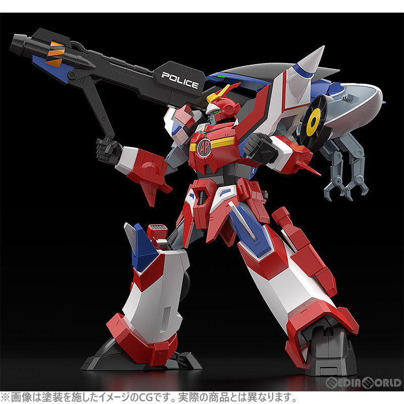 【中古即納】[PTM] MODEROID(モデロイド) ハイパーレッドジャックアーマー 機甲警察メタルジャック プラモデル グッドスマイルカンパニー(20231130)