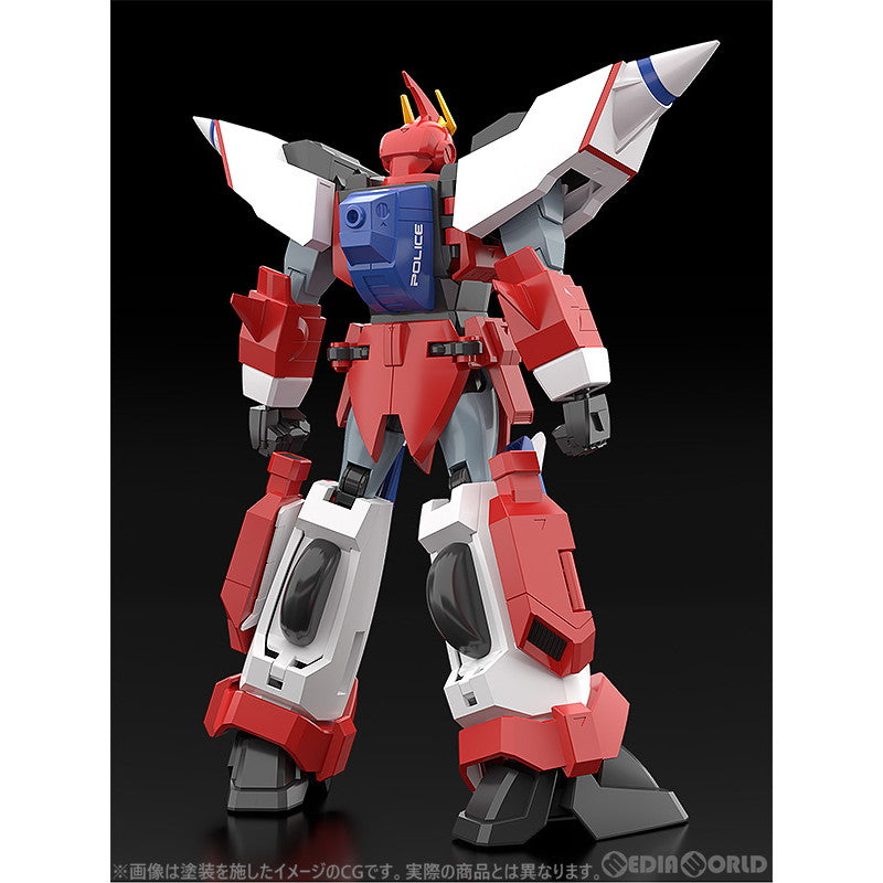 【中古即納】[PTM] MODEROID(モデロイド) ハイパーレッドジャックアーマー 機甲警察メタルジャック プラモデル グッドスマイルカンパニー(20231130)