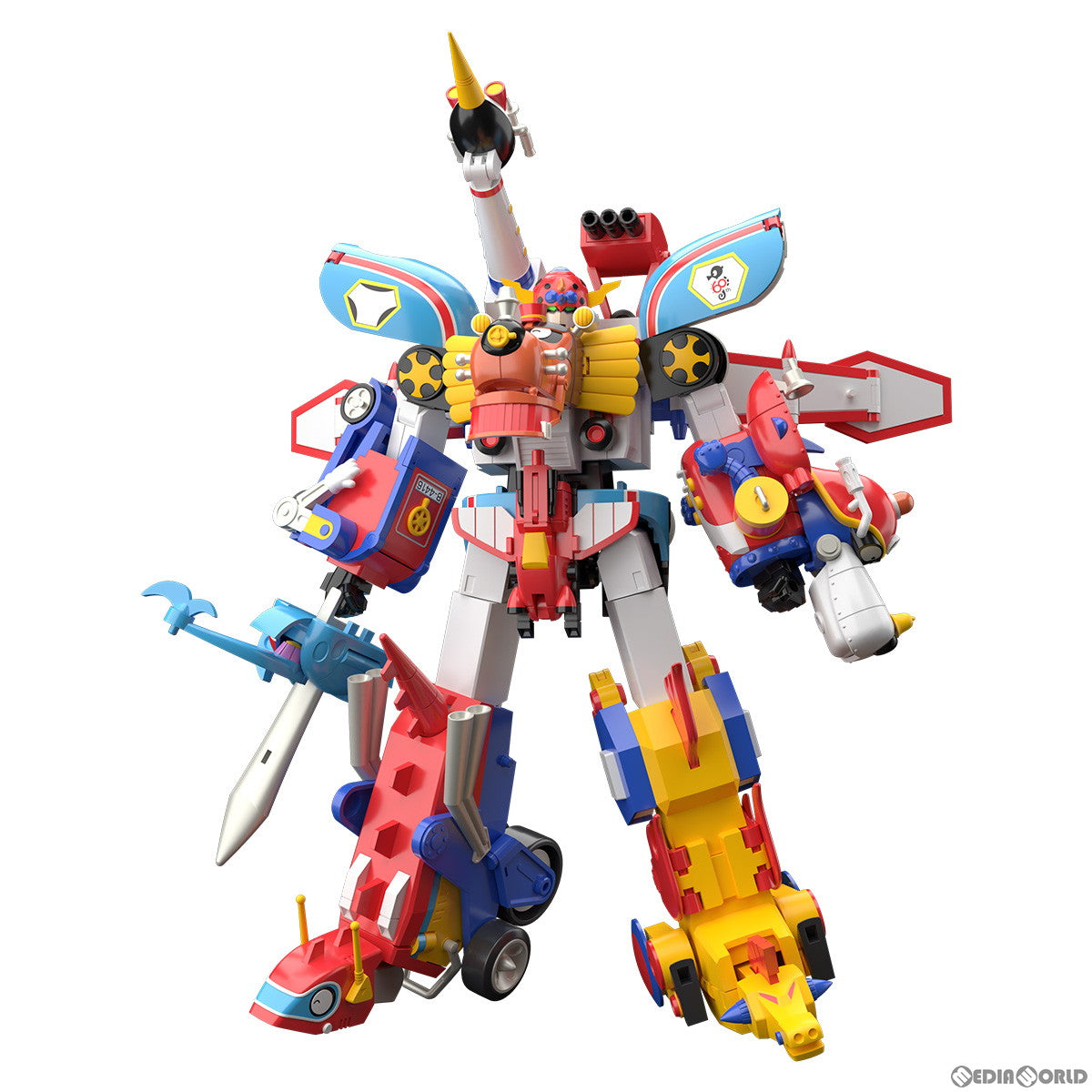 【新品即納】[PTM] (食玩) SMP[SHOKUGAN MODELING PROJECT] タツノコプロ60周年記念タツノコ合体タイムボカンロボ プラモデル バンダイ(20230828)