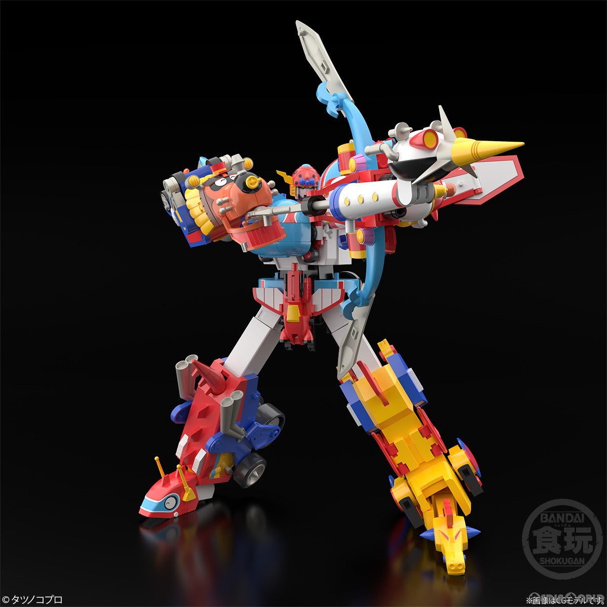 【新品即納】[PTM] (食玩) SMP[SHOKUGAN MODELING PROJECT] タツノコプロ60周年記念タツノコ合体タイムボカンロボ プラモデル バンダイ(20230828)