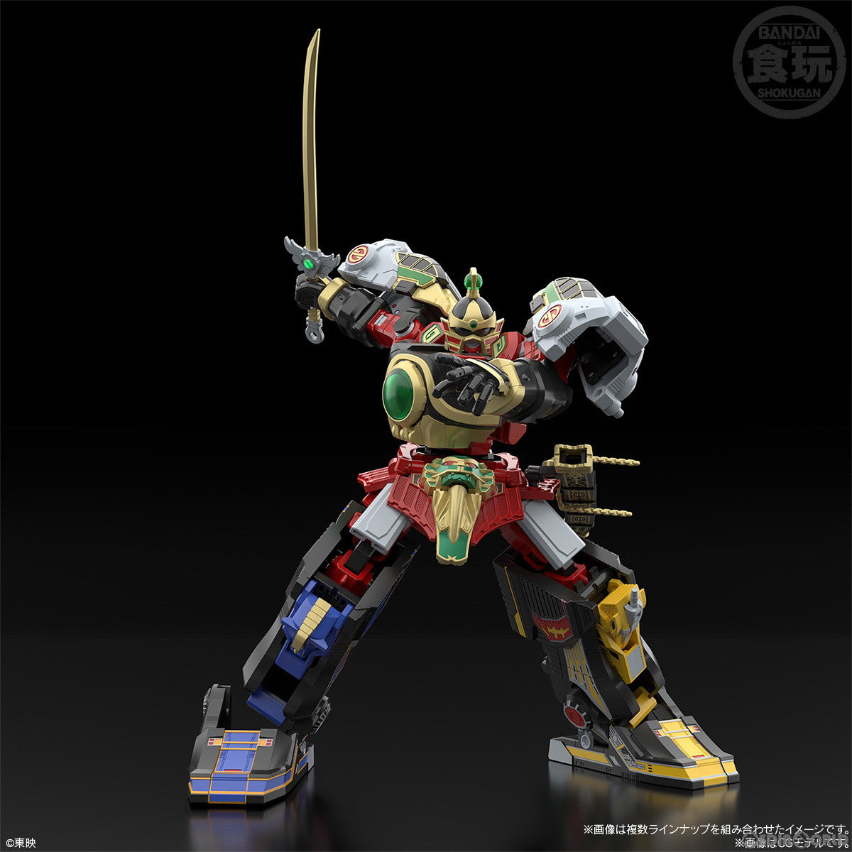 【新品即納】[BOX][PTM](食玩)SMP[SHOKUGAN MODELING PROJECT] 五星合体 大連王 五星戦隊ダイレンジャー  プラモデル(3個) バンダイ(20230820)