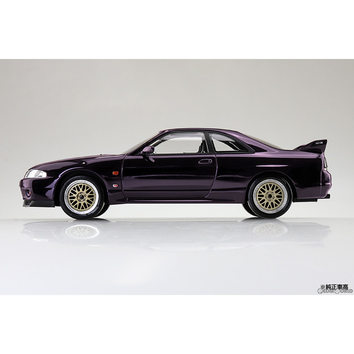 【新品即納】[PTM] ザ・スナップキット No.15-SP1 1/32 ニッサン R33スカイラインGT-R カスタムホイール(ミッドナイトパープル) プラモデル(066386) アオシマ(20230922)