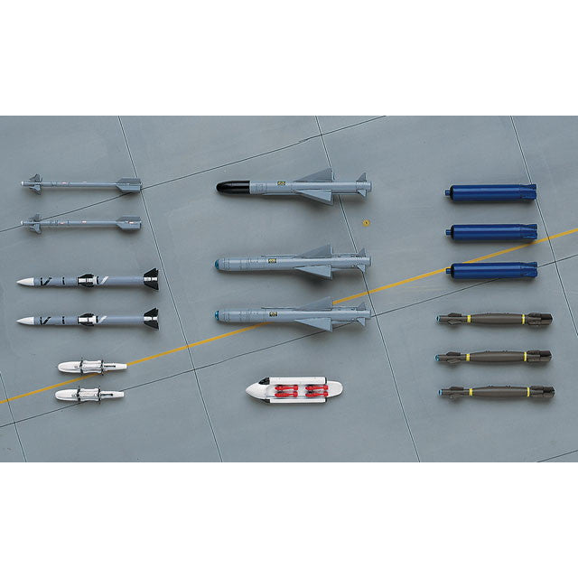 【中古即納】[PTM] エアクラフト イン アクション シリーズ X48-010 1/48 航空自衛隊 ウェポンセットA プラモデル用アクセサリ(36010) ハセガワ(19991231)