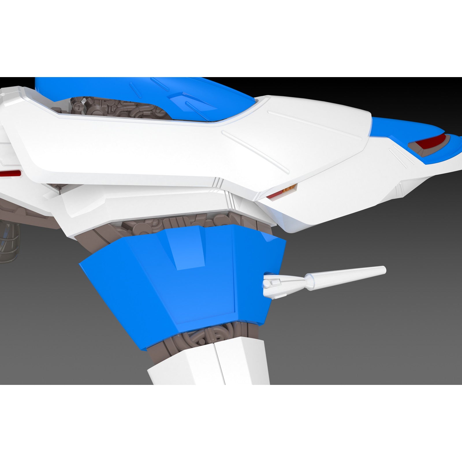 【新品】【お取り寄せ】[PTM] 1/144 シルバーホーク 3F-1B SPACE FIGHTER 2P COLOR ダライアス プラモデル(PP163) PLUM(プラム) (20230716)