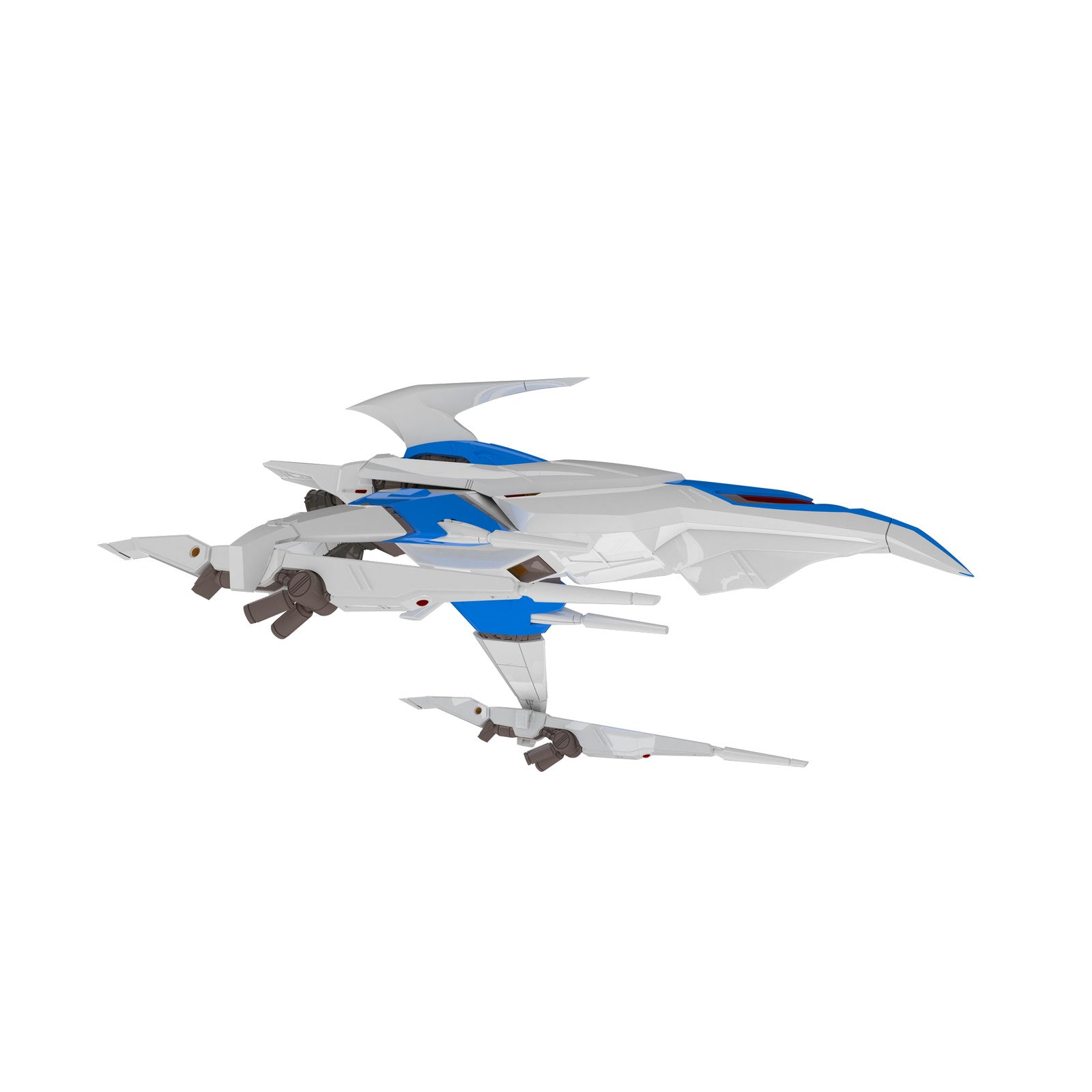 【新品】【お取り寄せ】[PTM] 1/144 シルバーホーク 3F-1B SPACE FIGHTER 2P COLOR ダライアス プラモデル(PP163) PLUM(プラム) (20230716)