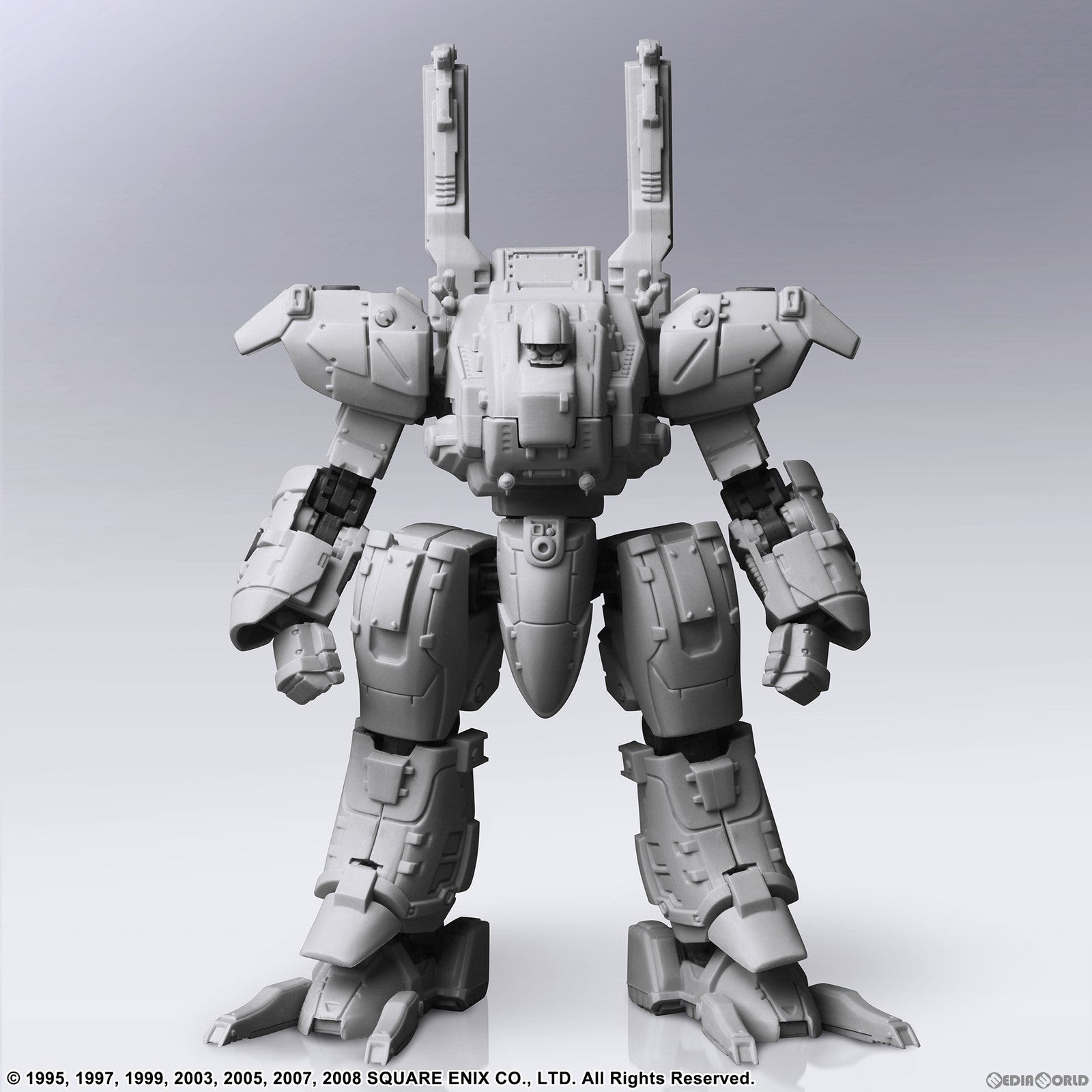 【新品即納】[PTM] Giza(ギザ) ライトグレーVer. フロントミッション ストラクチャーアーツ 1/72 スケール プラスティック モデルキット シリーズ Vol.1 FRONT MISSION プラモデル スクウェア・エニックス(20231109)