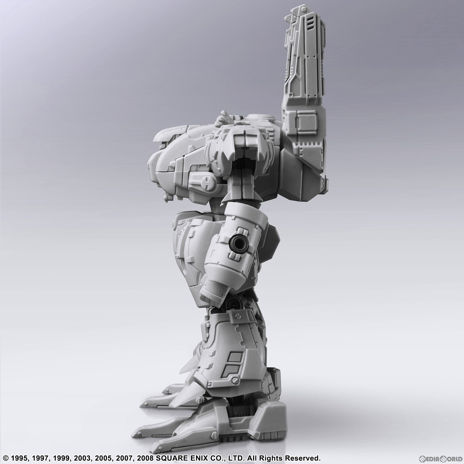 【新品即納】[PTM] Giza(ギザ) ライトグレーVer. フロントミッション ストラクチャーアーツ 1/72 スケール プラスティック モデルキット シリーズ Vol.1 FRONT MISSION プラモデル スクウェア・エニックス(20231109)