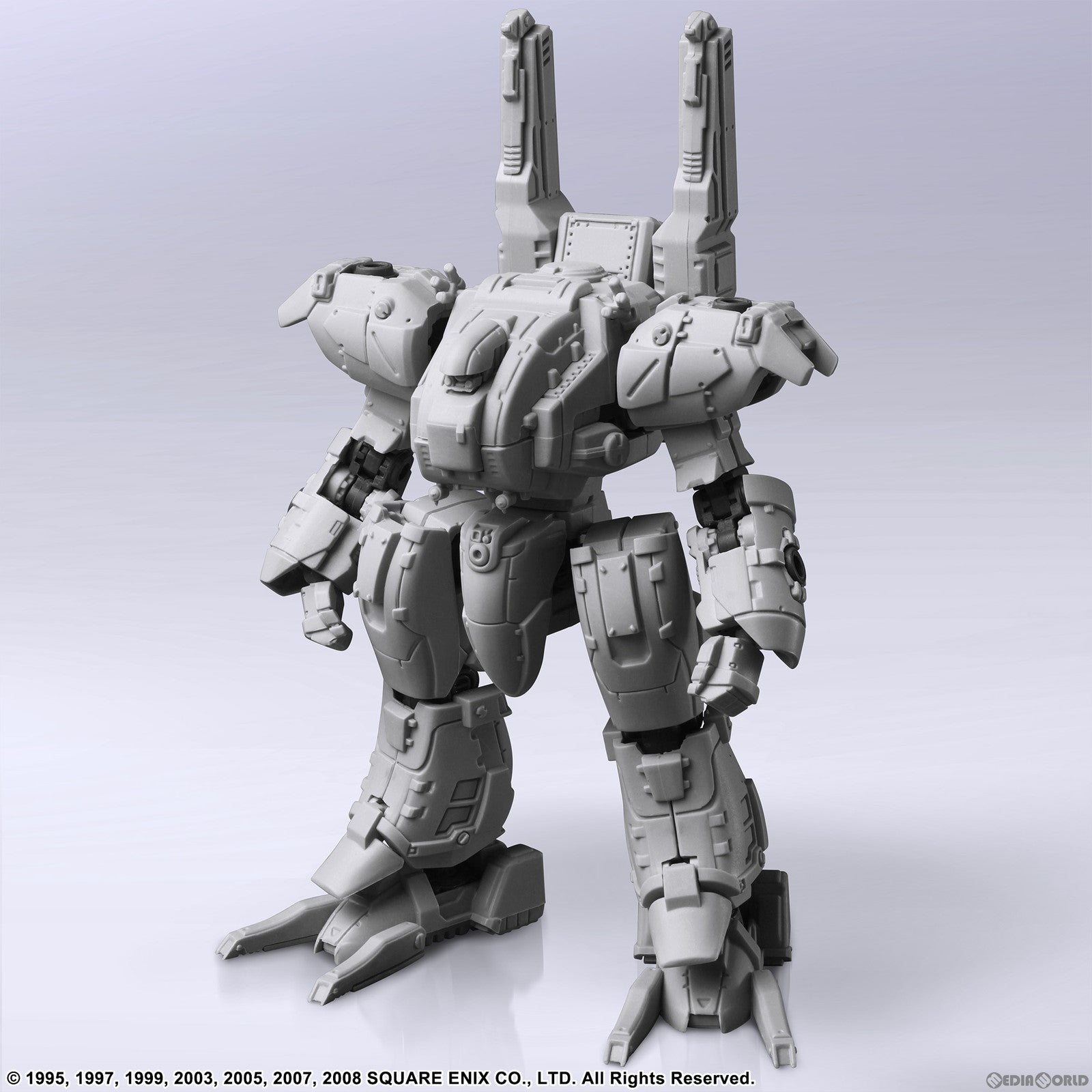 【新品即納】[PTM] Giza(ギザ) ライトグレーVer. フロントミッション ストラクチャーアーツ 1/72 スケール プラスティック モデルキット シリーズ Vol.1 FRONT MISSION プラモデル スクウェア・エニックス(20231109)