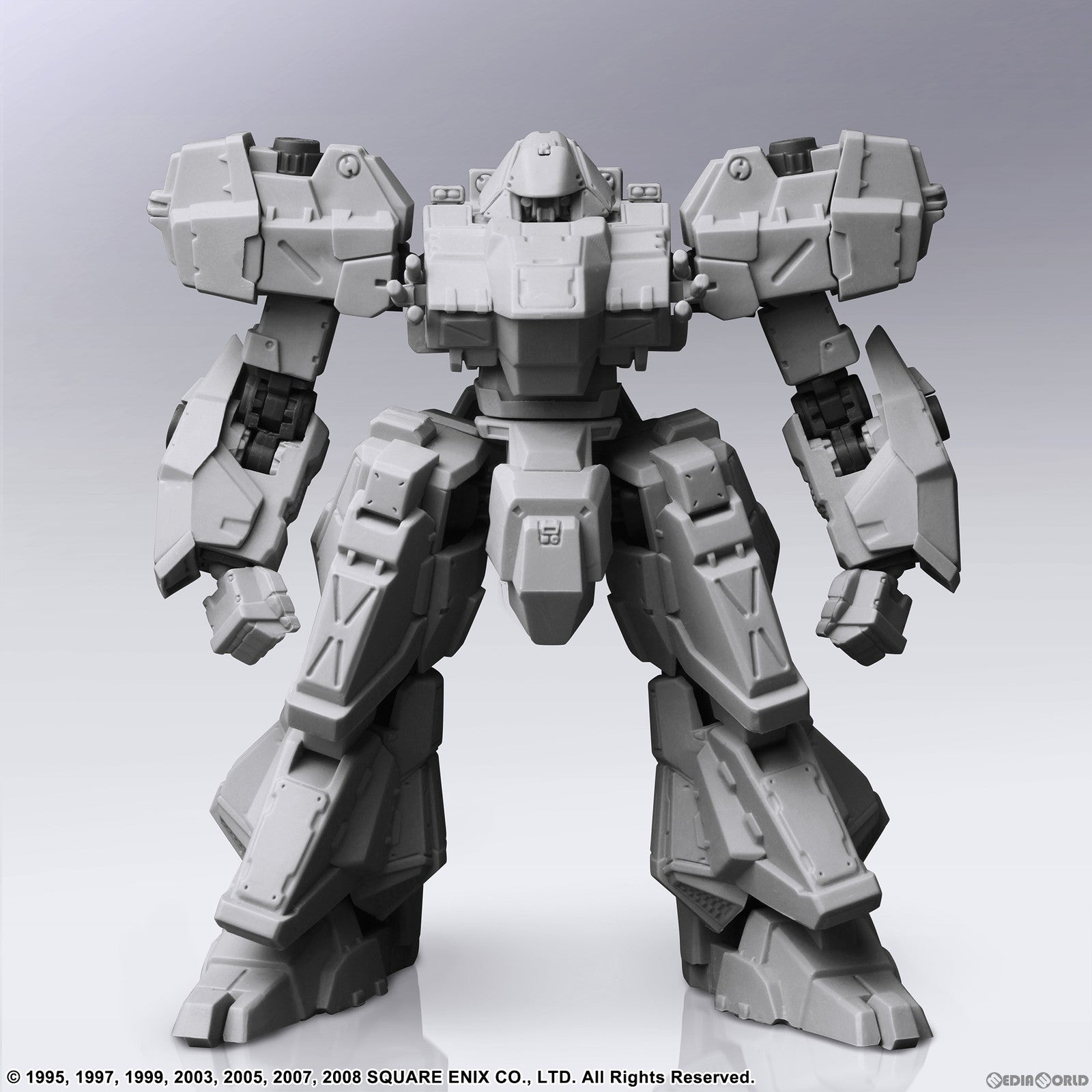 【新品即納】[PTM] Drake(ドレーグ) ライトグレーVer. フロントミッション ストラクチャーアーツ 1/72 スケール プラスティック モデルキット シリーズ Vol.1 FRONT MISSION プラモデル スクウェア・エニックス(20231109)