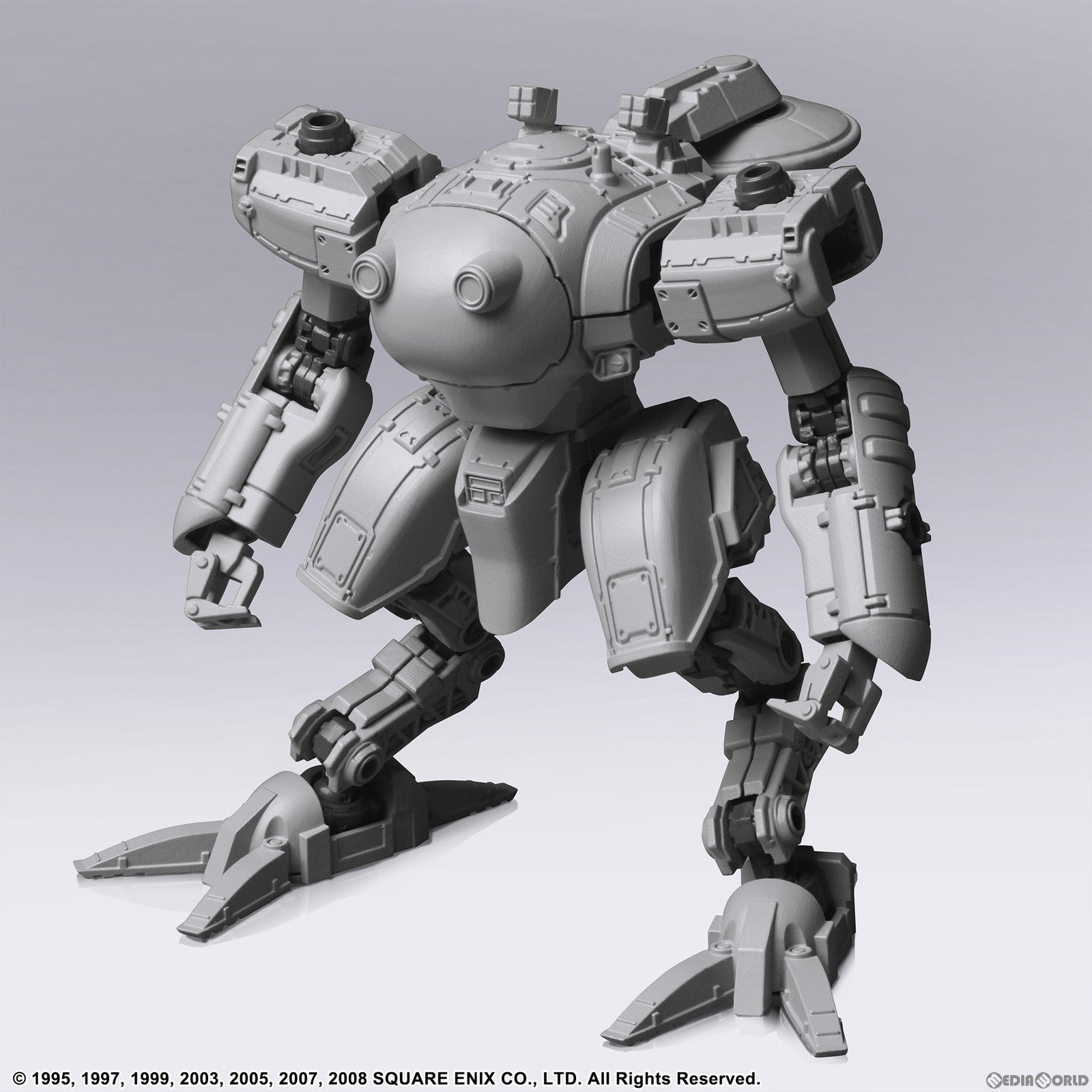 【新品即納】[PTM] Tiran(テラーン) ライトグレーVer. フロントミッション ストラクチャーアーツ 1/72 スケール プラスティック モデルキット シリーズ Vol.2 FRONT MISSION プラモデル スクウェア・エニックス(20231109)