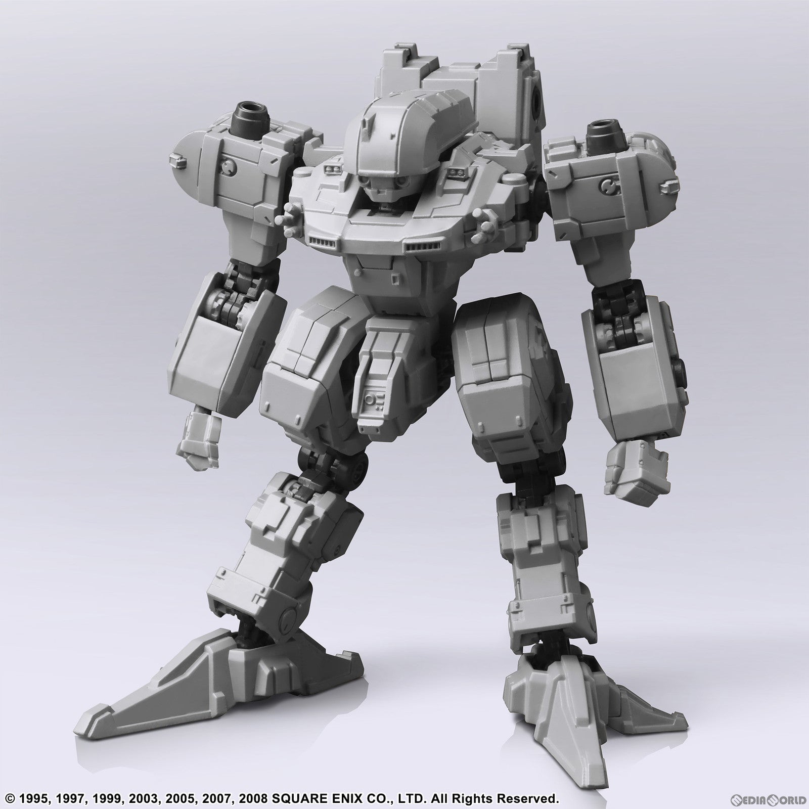 【新品即納】[PTM] GUST(ガスト) ライトグレーVer. フロントミッション ストラクチャーアーツ 1/72 スケール プラスティック モデルキット シリーズ Vol.3 FRONT MISSION プラモデル スクウェア・エニックス(20231109)