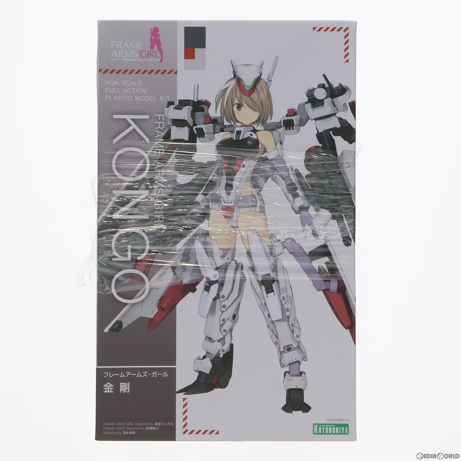 【中古即納】[PTM] コトブキヤショップ限定特典付属 フレームアームズ・ガール 金剛(こんごう) プラモデル(FG019) コトブキヤ(20230525)