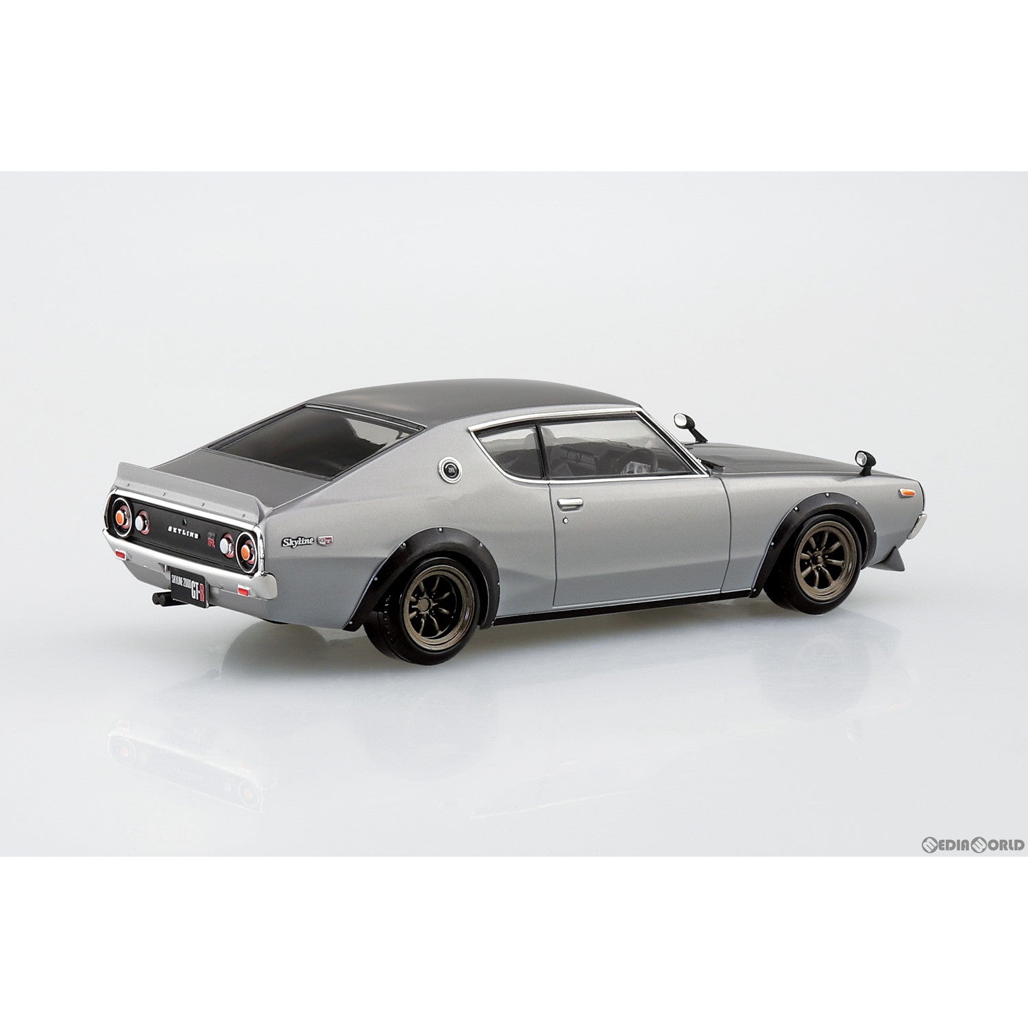 【新品即納】[PTM] ザ・スナップキット No.18-SP1 1/32 ニッサン C110スカイラインGT-R カスタム(シルバー) プラモデル(066829) アオシマ(20231019)