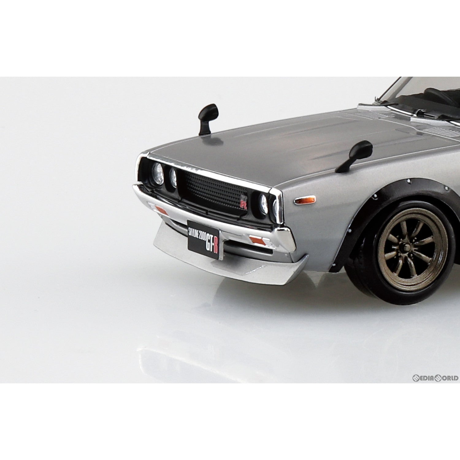 【新品即納】[PTM] ザ・スナップキット No.18-SP1 1/32 ニッサン C110スカイラインGT-R カスタム(シルバー) プラモデル(066829) アオシマ(20231019)