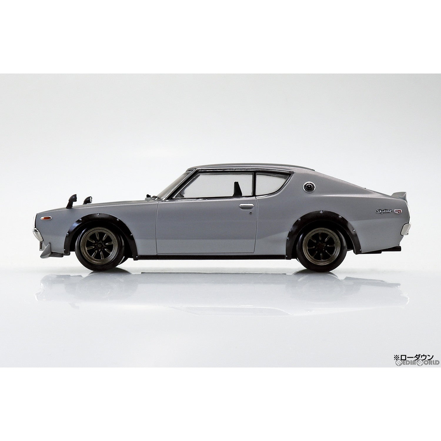 【新品即納】[PTM] ザ・スナップキット No.18-SP1 1/32 ニッサン C110スカイラインGT-R カスタム(シルバー) プラモデル(066829) アオシマ(20231019)