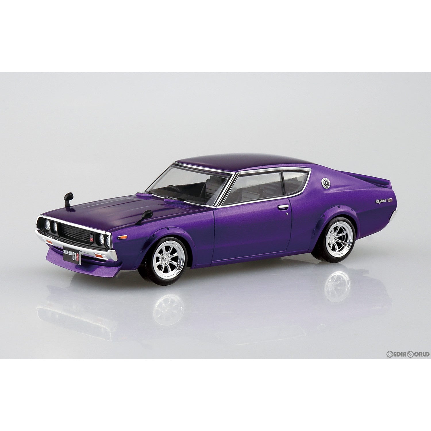 【新品】【お取り寄せ】[PTM] ザ・スナップキット No.18-SP3 1/32 ニッサン C110スカイラインGT-R カスタム(メタリックパープル) プラモデル(066843) アオシマ(20231019)
