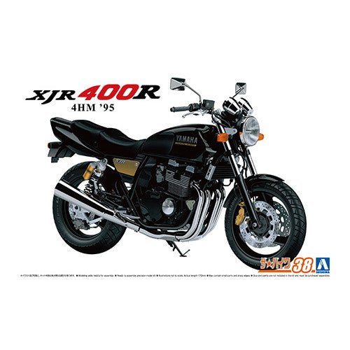 【新品】【お取り寄せ】[PTM] ザ・バイク No.38 1/12 ヤマハ 4HM XJR400R 95 プラモデル(066966) アオシマ(20230921)