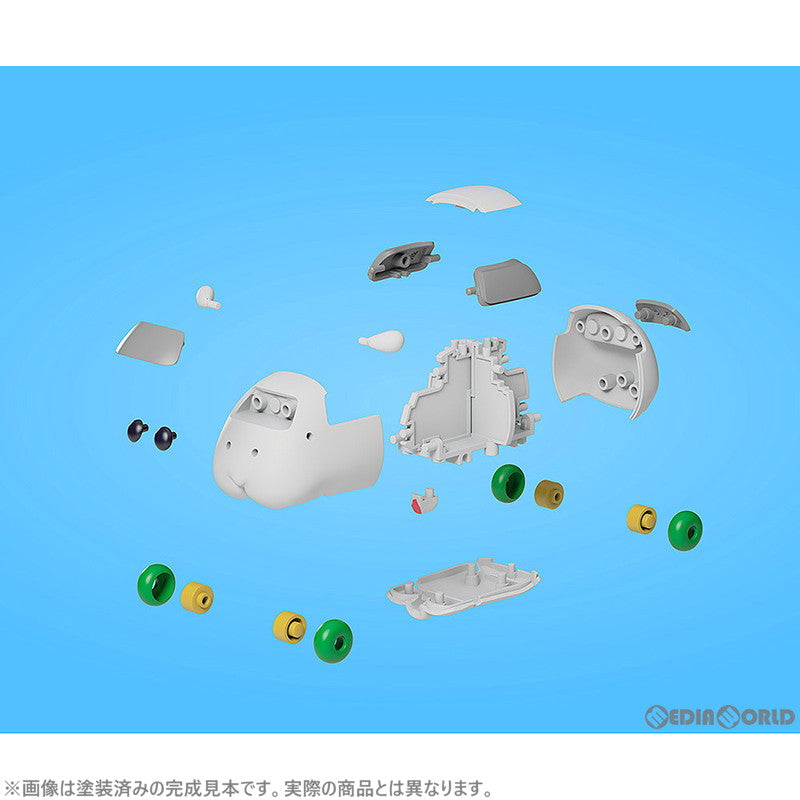 【新品即納】[PTM] (再販) MODEROID(モデロイド) くみたてモルカー シロモ PUI PUI モルカー プラモデル グッドスマイルカンパニー(20231122)