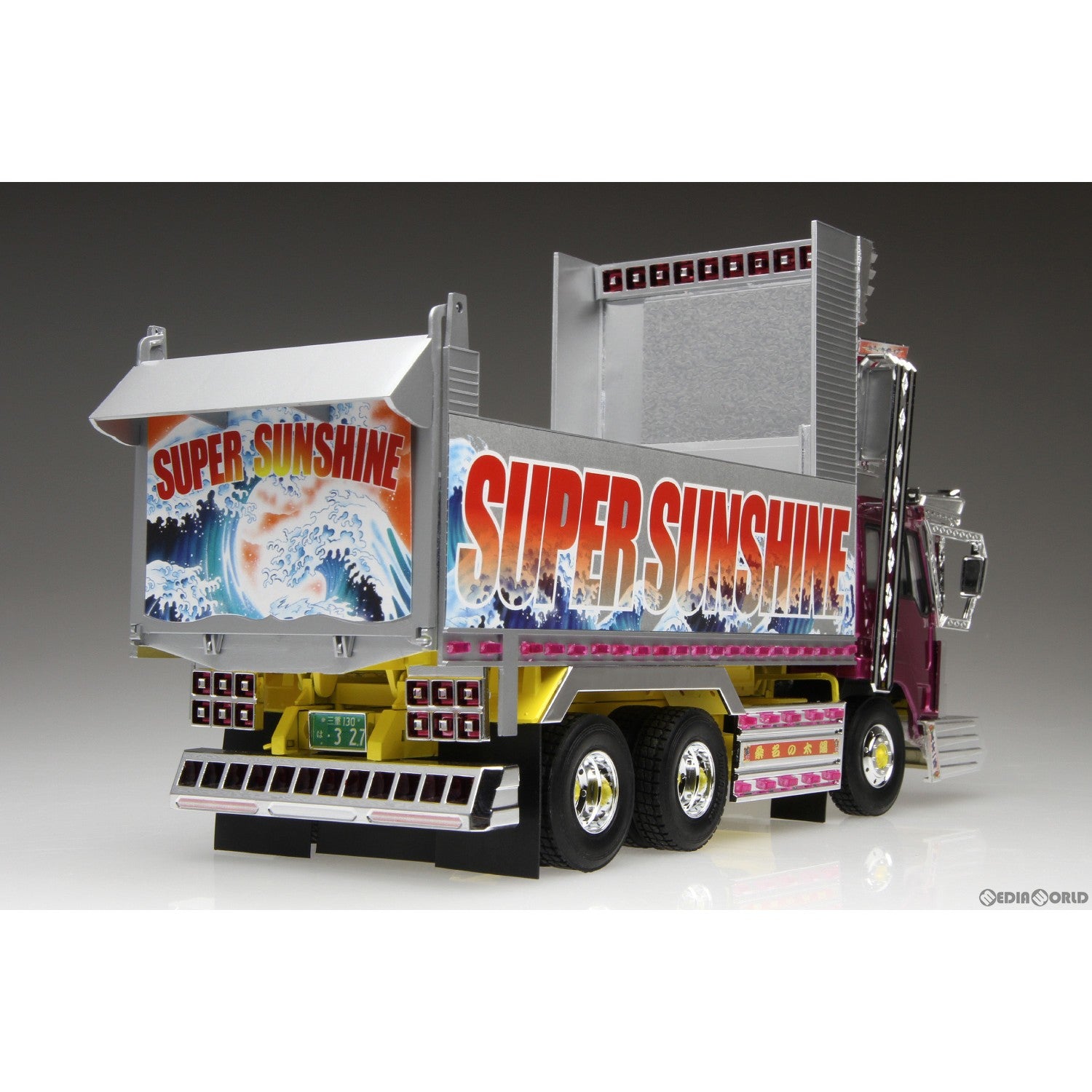 【新品即納】[PTM] ザ・デコトラ No.1 1/32 スーパーサンシャイン プラモデル(067192) アオシマ(20231122)
