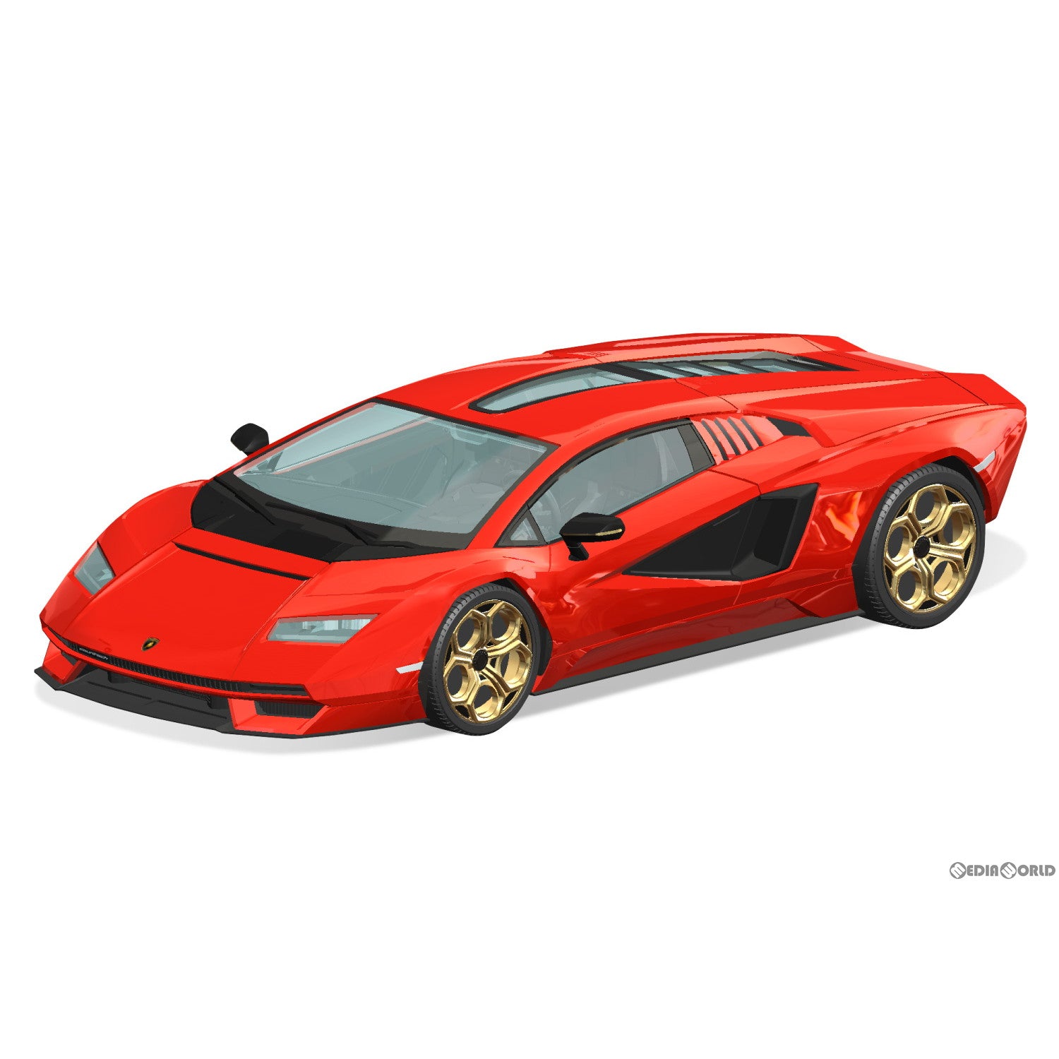【新品即納】[PTM] 初回生産特典付属 ザ・スナップキット No.19-B 1/32 ランボルギーニ カウンタック LPI 800-4(レッド) プラモデル(065402) アオシマ(20231216)