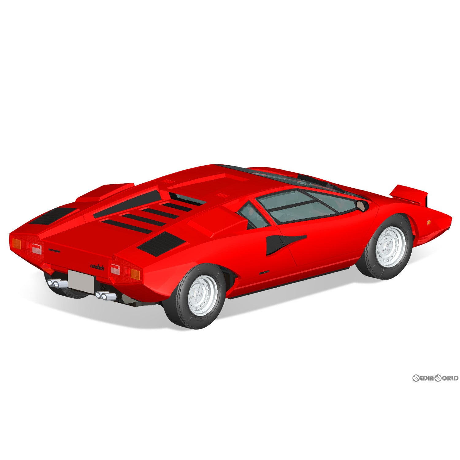 【新品即納】[PTM] 初回生産特典付属 ザ・スナップキット No.20-A 1/32 ランボルギーニ カウンタック LP400(レッド) プラモデル(065334) アオシマ(20231216)