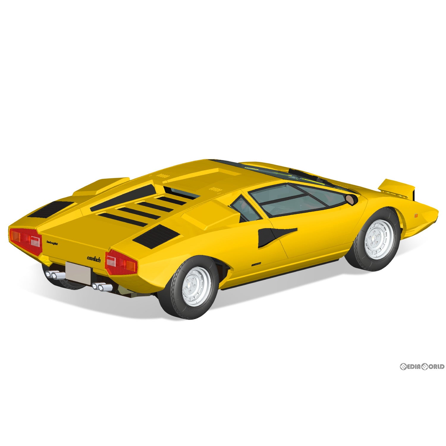 【新品即納】[PTM] 初回生産特典付属 ザ・スナップキット No.20-B 1/32 ランボルギーニ カウンタック LP400(イエロー) プラモデル(065341) アオシマ(20231216)