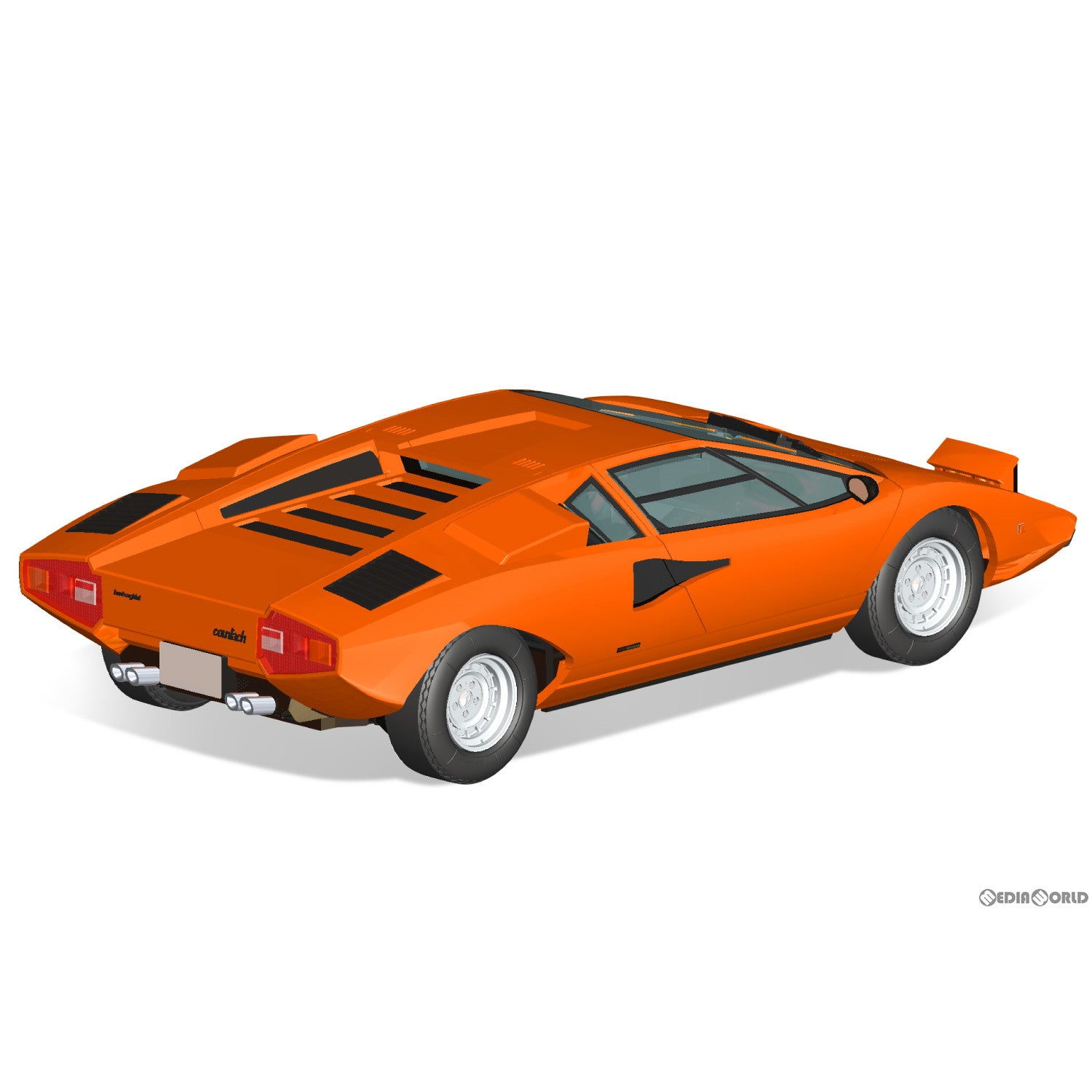 【新品即納】[PTM] 初回生産特典付属 ザ・スナップキット No.20-C 1/32 ランボルギーニ カウンタック LP400(オレンジ) プラモデル(065358) アオシマ(20231216)