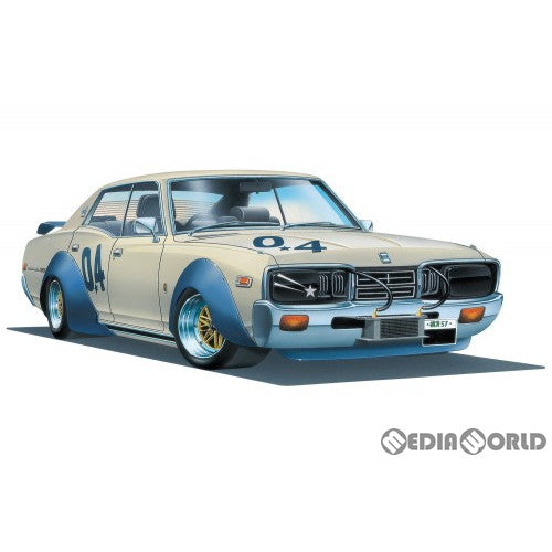 【新品】【お取り寄せ】[PTM] 1/24 ワークスの鷹 No.6 グロリア330ワークス プラモデル(067154) アオシマ(20231111)