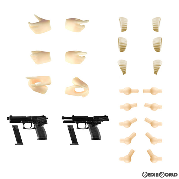 【新品】【お取り寄せ】[PTM] LittleArmory(リトルアーモリー) LA-OP16 1/12 創彩少女庭園用銃の持ち手2 ハンドガンセット プラモデル(326755) TOMYTEC(トミーテック) (20231220)