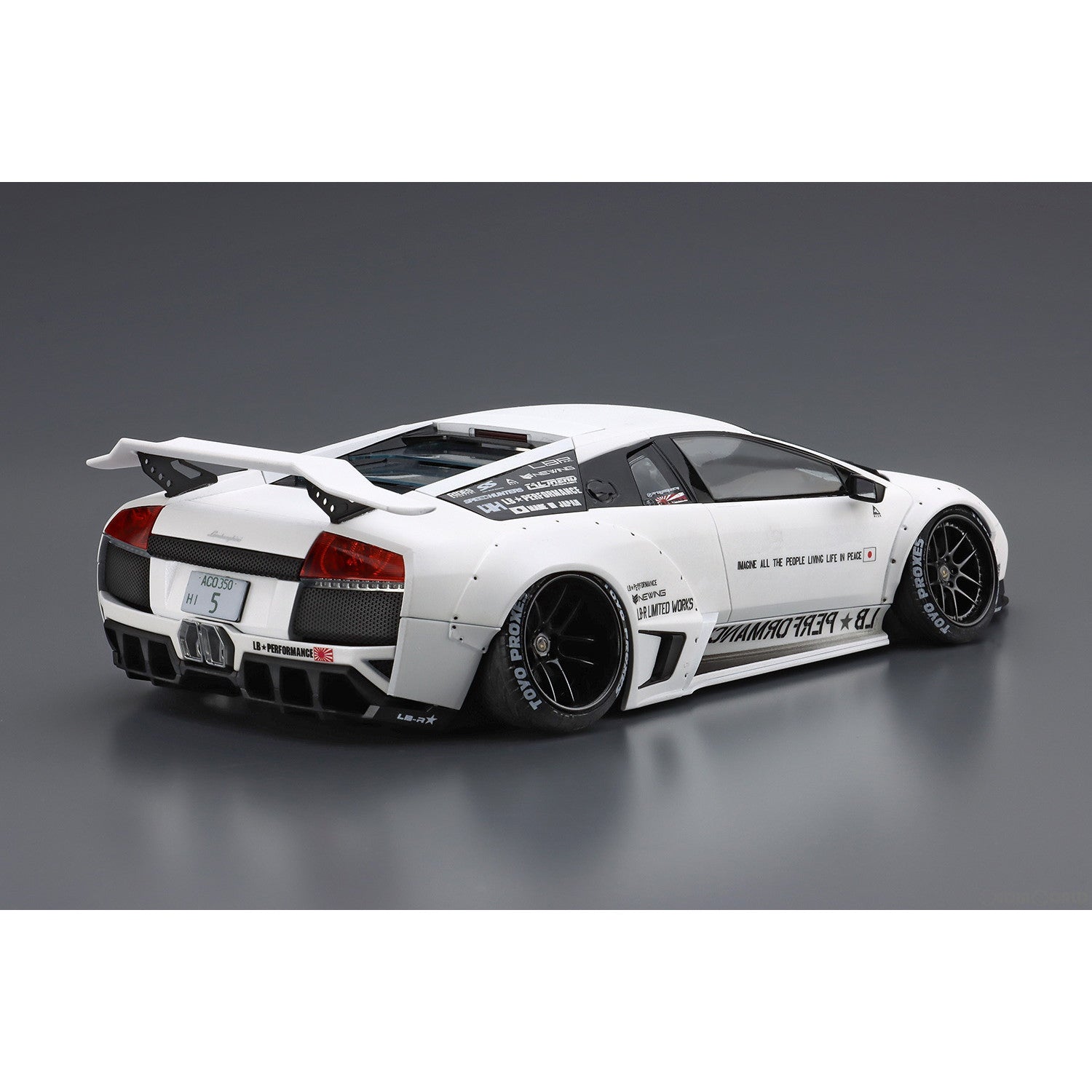 【新品即納】[PTM] 1/24 リバティーウォーク No.20 LBワークス ランボルギーニ ムルシエラゴ Ver.1 プラモデル(059920) アオシマ(20240119)