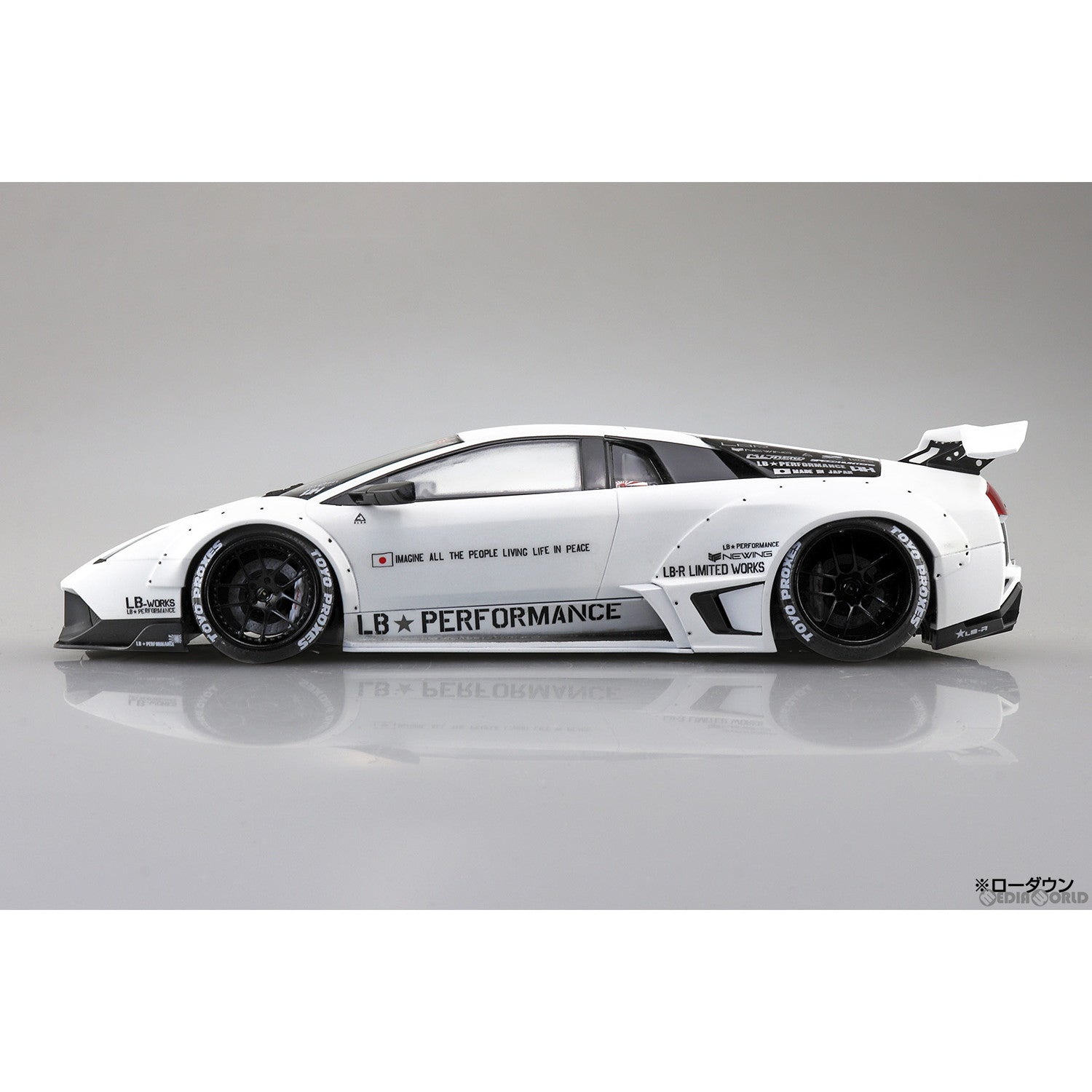 【新品即納】[PTM] 1/24 リバティーウォーク No.20 LBワークス ランボルギーニ ムルシエラゴ Ver.1 プラモデル(059920) アオシマ(20240119)