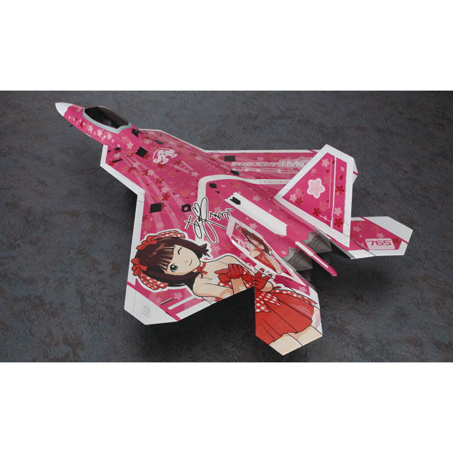 【中古即納】[PTM] アイドルマスターシリーズ 1/48 F-22 ラプター『アイドルマスター 天海春香』 エースコンバット6 プラモデル(SP271) ハセガワ(20091201)