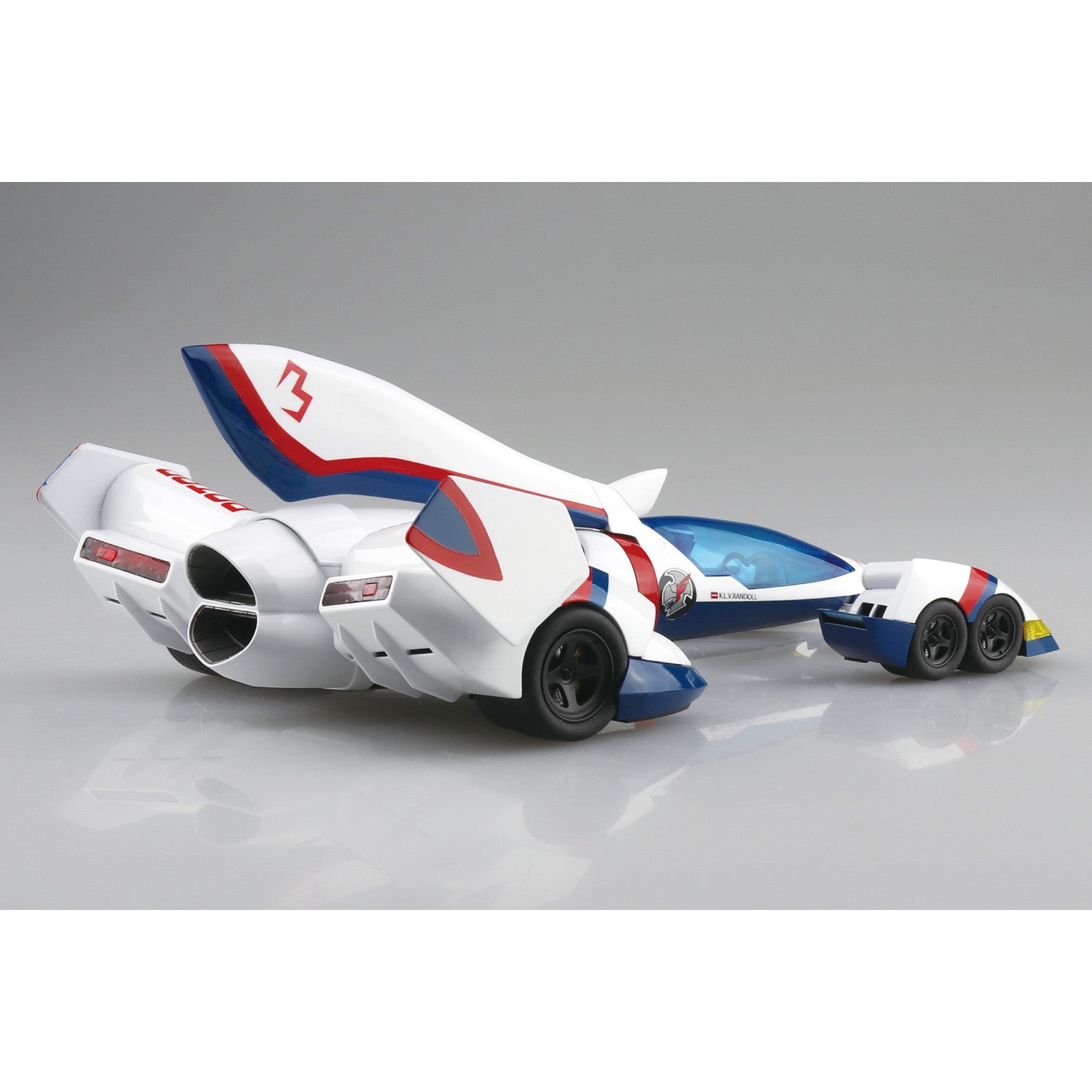 【新品即納】[PTM] (再販)1/24 サイバーフォーミュラ No.10 イシュザーク 00-X3/II カール・リヒター・フォン・ランドル 新世紀GPXサイバーフォーミュラSAGA プラモデル(057445) アオシマ(20241231)