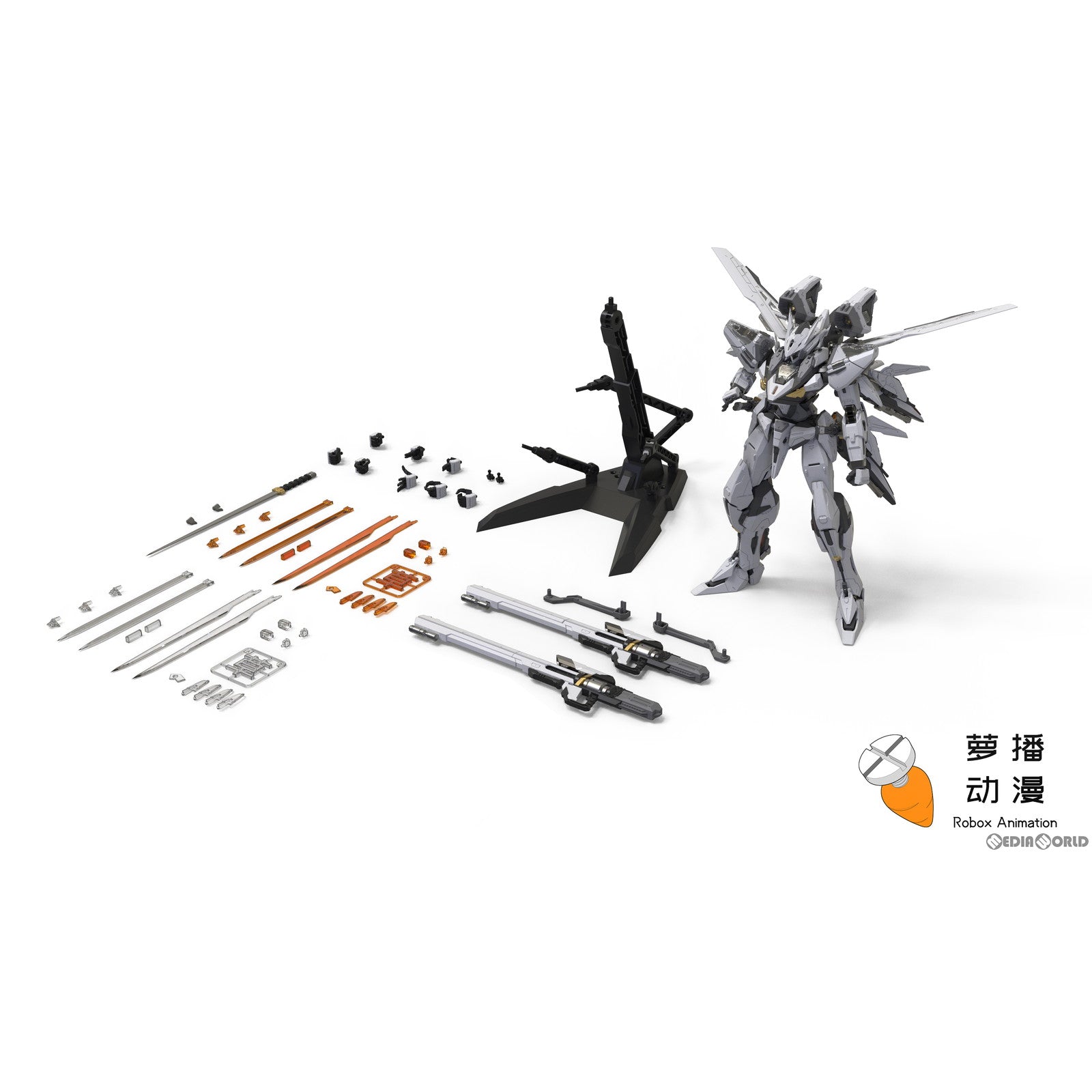 【新品即納】[PTM] 1/100 RB-P-01 七〇式 白露 空戦型 プラモデル Robox Animation(ロボックスアニメーション) (20240922)