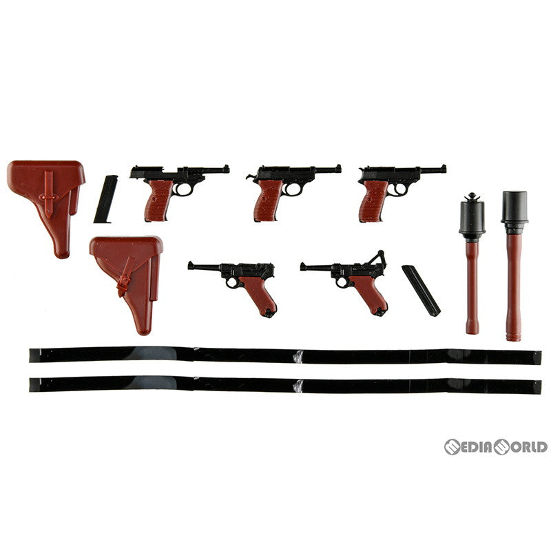 【新品即納】[PTM] LittleArmory(リトルアーモリー) LA097 1/12 P08&38タイプ プラモデル(326809) TOMYTEC(トミーテック) (20240120)