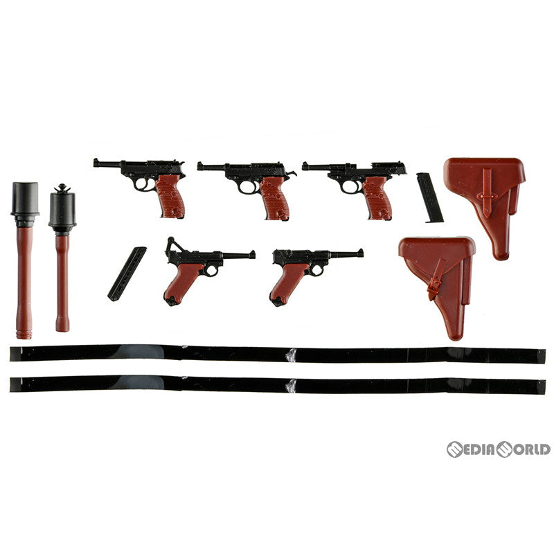【新品】【お取り寄せ】[PTM] LittleArmory(リトルアーモリー) LA097 1/12 P08&38タイプ プラモデル(326809) TOMYTEC(トミーテック)(20240120)