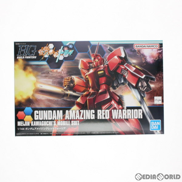 【中古即納】[PTM] HGBF 1/144 ガンダムアメイジングレッドウォーリア ガンダムビルドファイターズトライ プラモデル バンダイスピリッツ(20230923)
