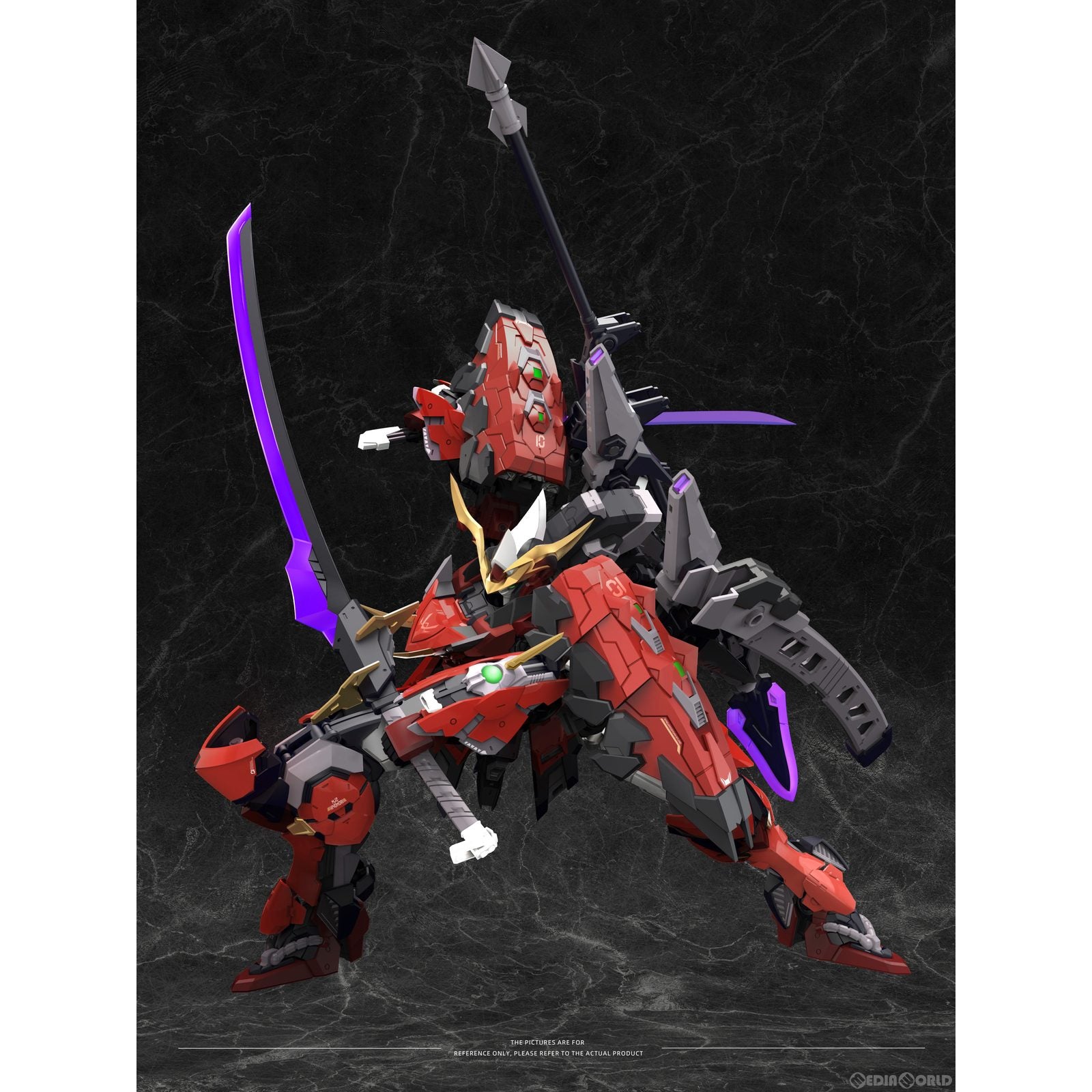 【新品即納】[PTM] 赤鬼若 清盛 プラスチックモデルキット プラモデル 銘匠伝(MJZ STUDIO) (20240216)