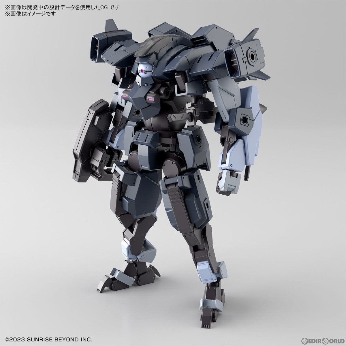 【新品】【お取り寄せ】[PTM] HG 1/72 アーロンライノ(グレイディ専用機) 境界戦機 極鋼ノ装鬼 プラモデル(5066290) バンダイスピリッツ(20240210)