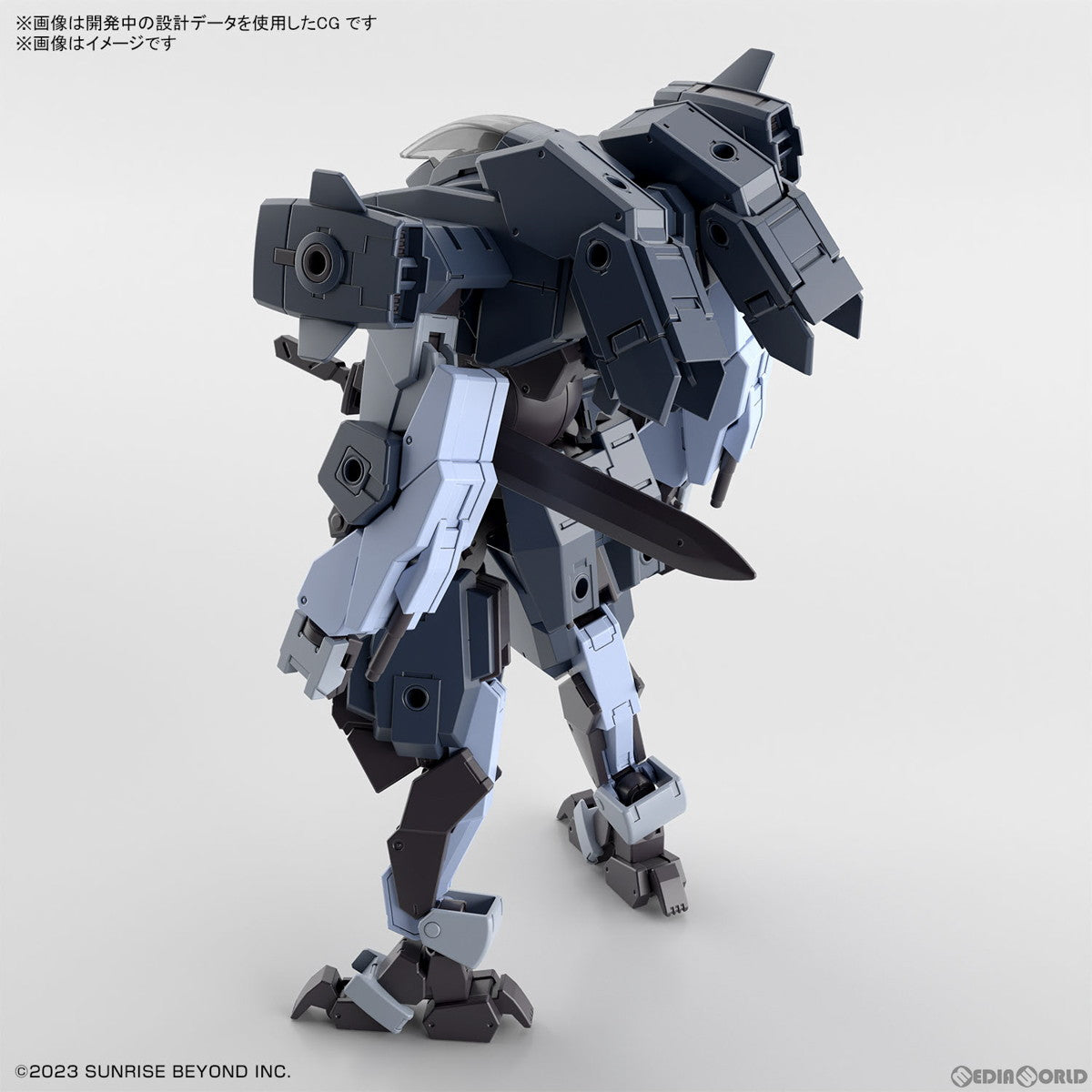 【新品即納】[PTM] HG 1/72 アーロンライノ(グレイディ専用機) 境界戦機 極鋼ノ装鬼 プラモデル(5066290) バンダイスピリッツ(20240210)