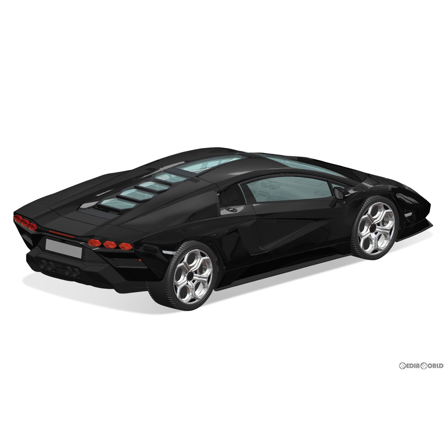 【新品即納】[PTM] ザ・スナップキット No.19-D 1/32 ランボルギーニ カウンタック LPI 800-4(ブラック) プラモデル(065426) アオシマ(20240430)