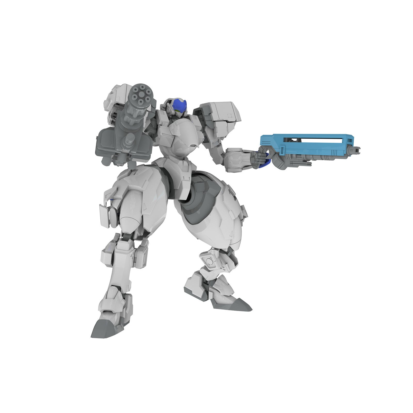 【新品即納】[PTM] (再販) 5inch Mechanism 1/48 X-4+C(PDF-C701) 装甲強襲歩兵 POWER DoLLS2(パワードール2) プラモデル(PP182) PULM(プラム)(20250831)