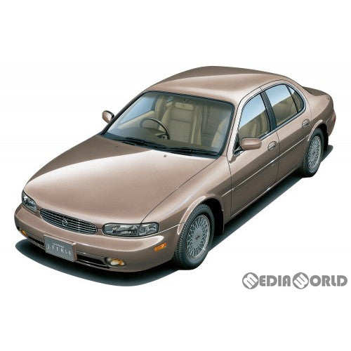【新品即納】[PTM] ザ・モデルカー No.SP10 1/24 ニッサン JY32 レパード J.フェリー '92 プラモデル(067970) アオシマ(20240217)